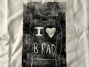 B-Rad t-shirt design by Music Rep Grace McAlexander 