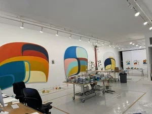 Image of Joanna Pousette-Dart art studio