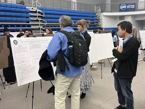 Image of Lilly VonFrank presenting poster