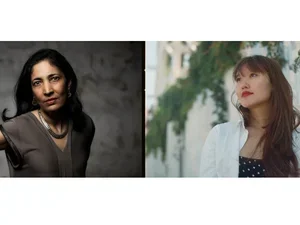 Image of Kiran Desai and Katie Yee