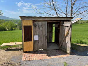 Image of reconstructed shed