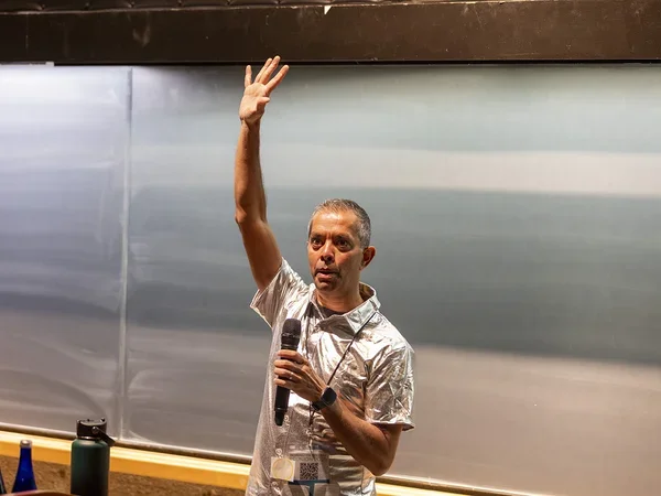 Adnan Iftekhar ’97 speaks at All-Class Reunion