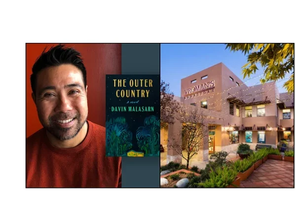 Image of Davin Malasarn and book cover