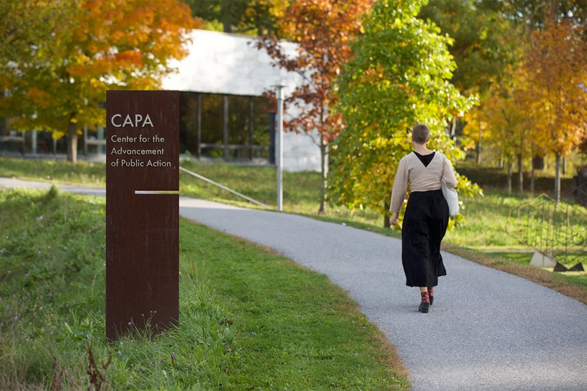 center for advancement of public action on a fall day
