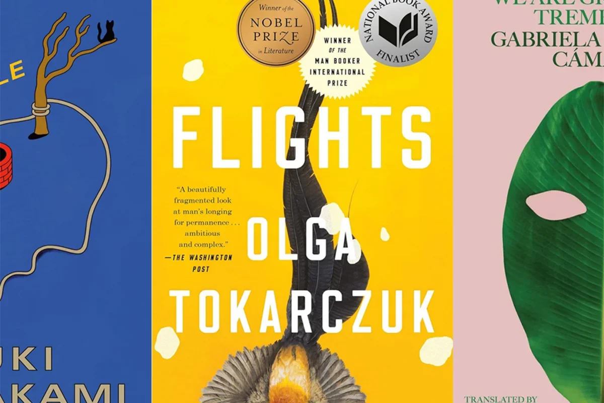 An image of the cover of the book Flights by Olga Tokarczuk