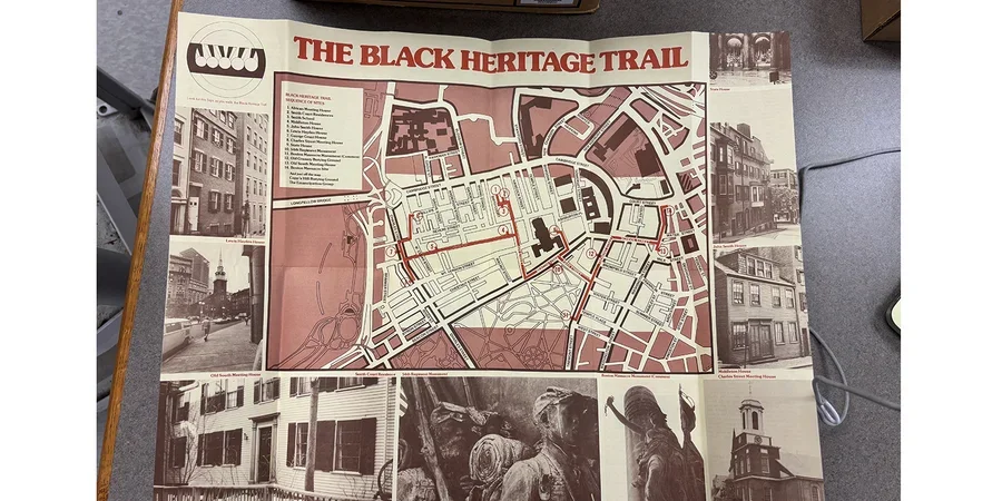 Black Heritage Trail map