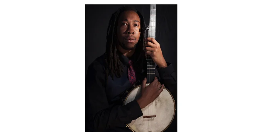 Hubby Jenkins with banjo