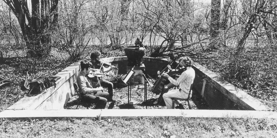 Image of musicians playing in pit