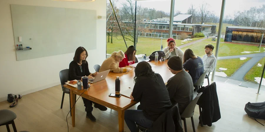 photo of classroom at Bennington