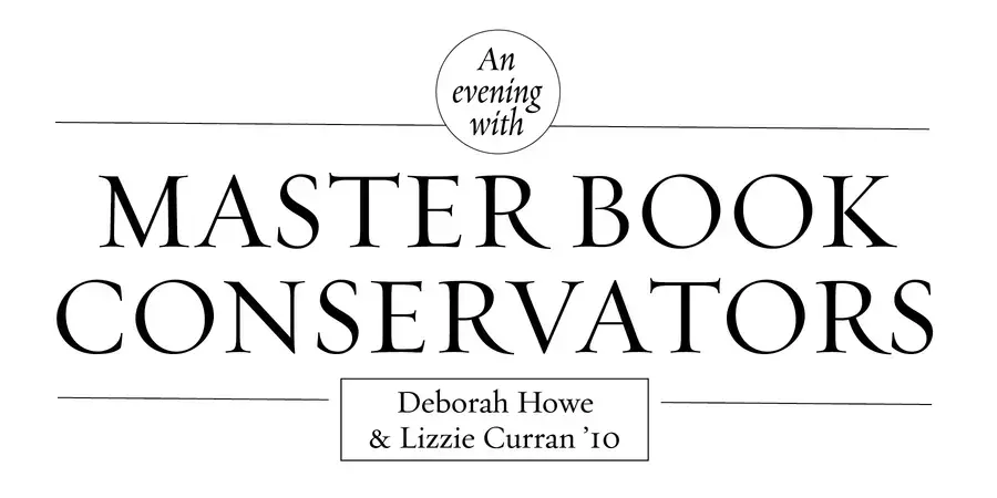 Master Book Conservators 