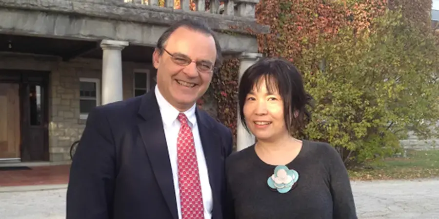 Chistopher Lewis and Yoshiko Sato