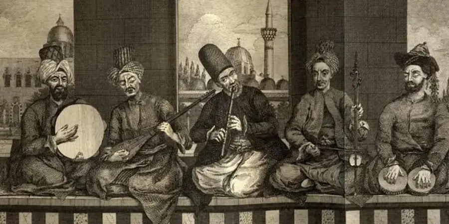 image of men playing instruments