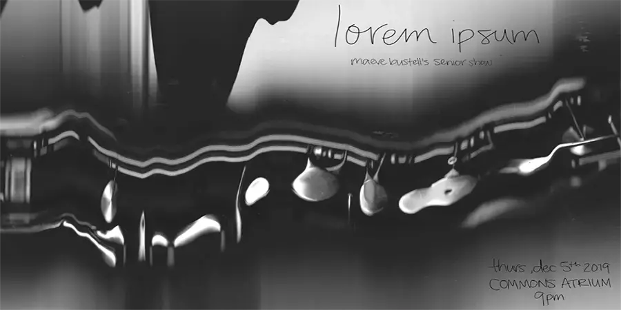lorem ipsum: Maeve Bustell's Senior Show in Music