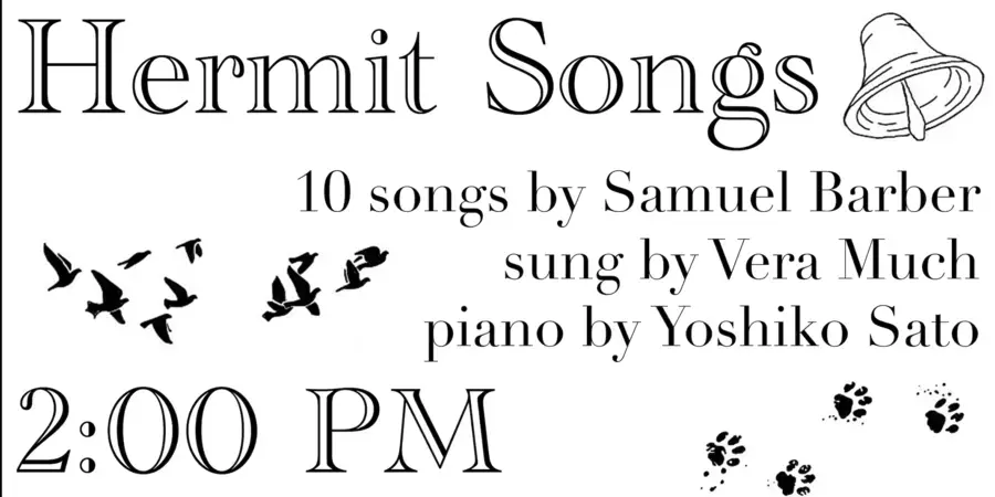 "Hermit Songs" Song Cycle Performance