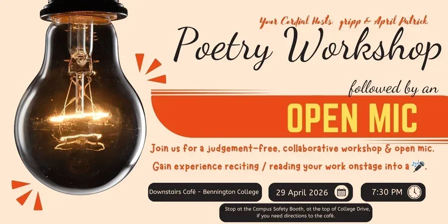 Image of lightbulb on poster