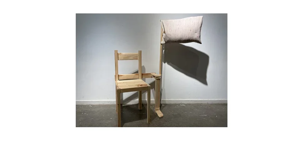 Image of cover my face chair