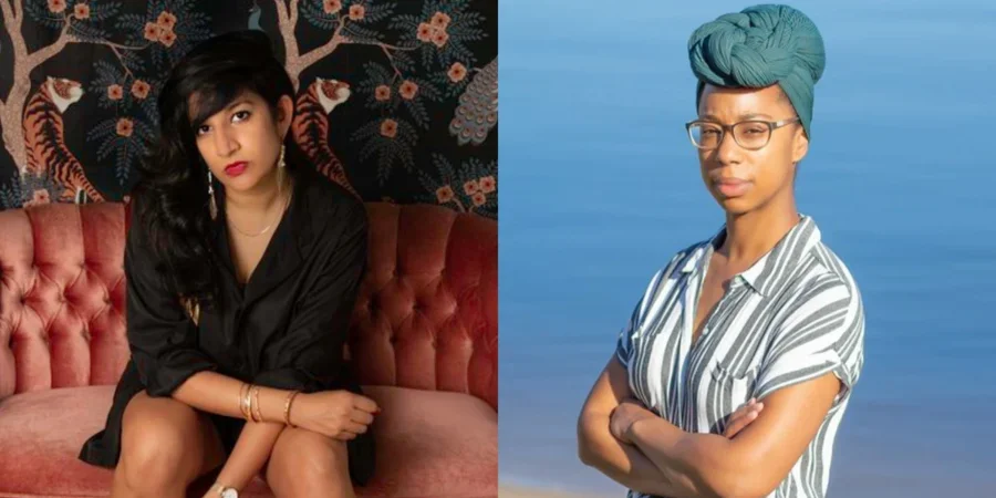 Megan Fernandes and Chet'la Sebree