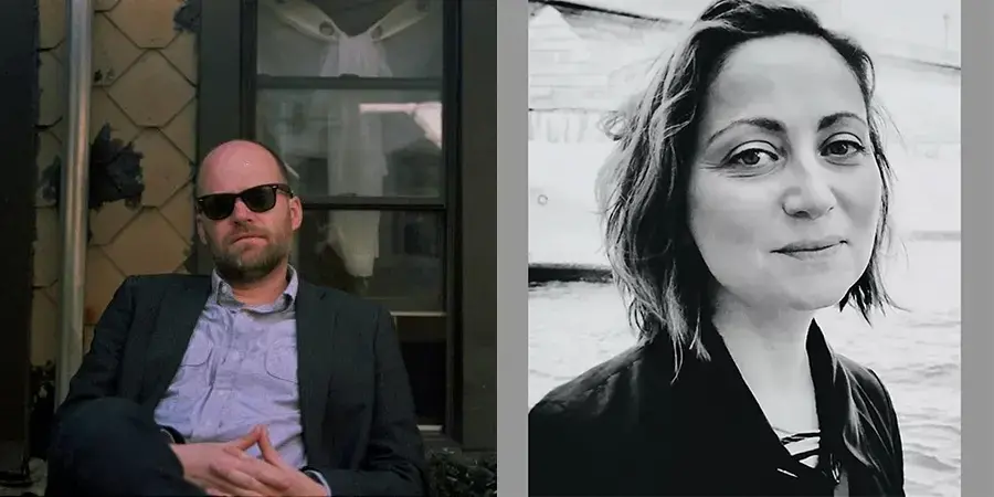 Genya Turovskaya and Johannes Göransson