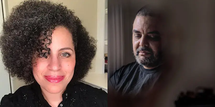 Shane McCrae and Kiki Petrosino