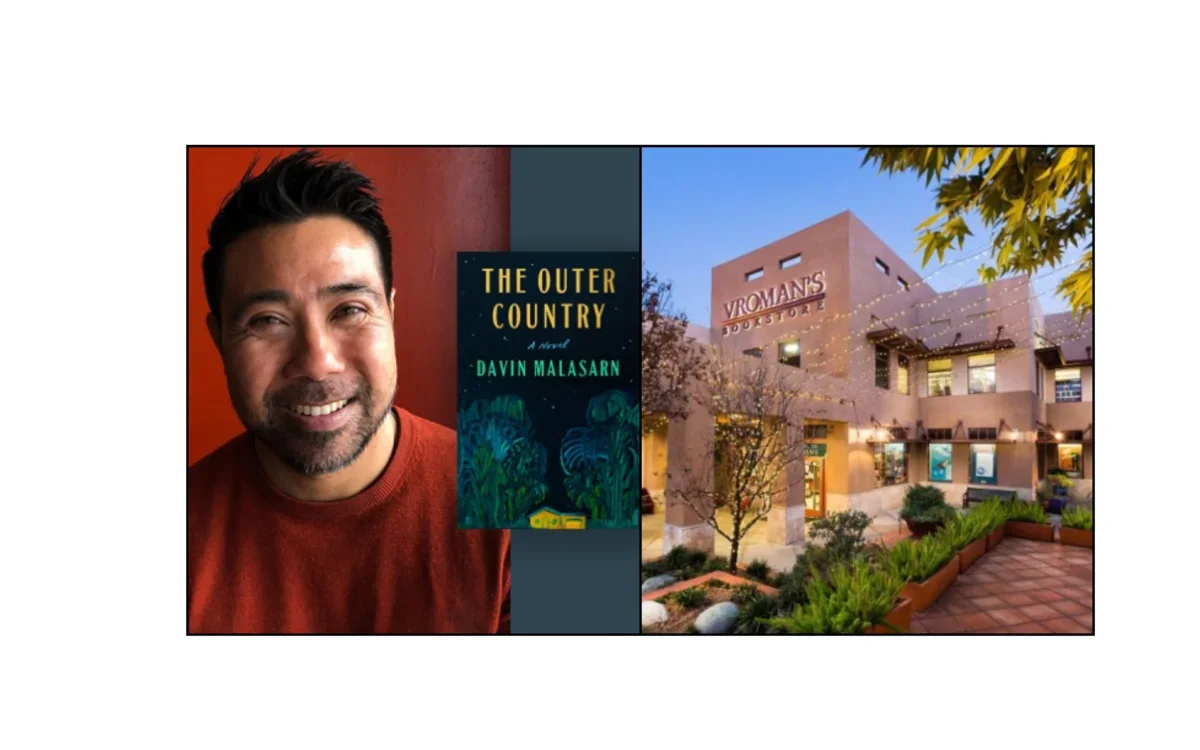 Image of Davin Malasarn and book cover