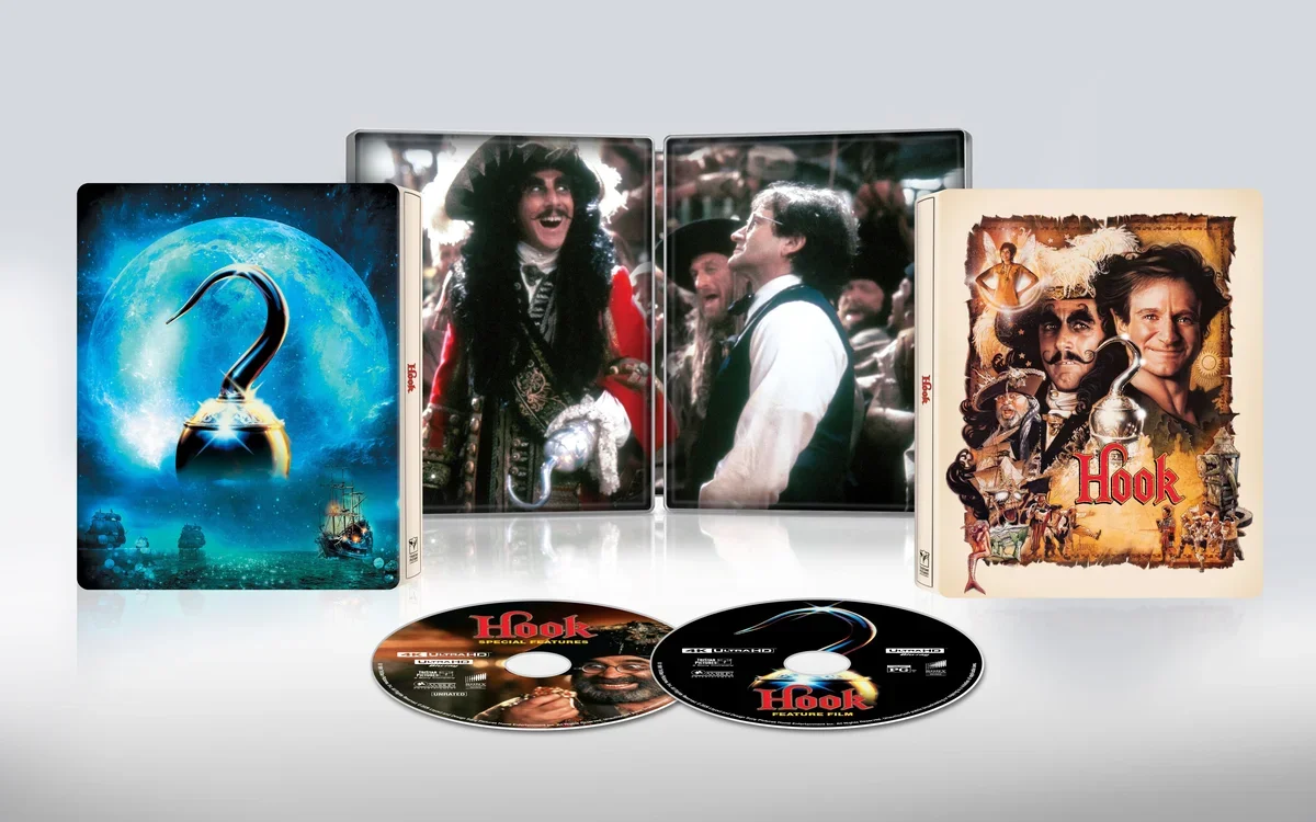 Hook 35th anniversary DVD and cover art