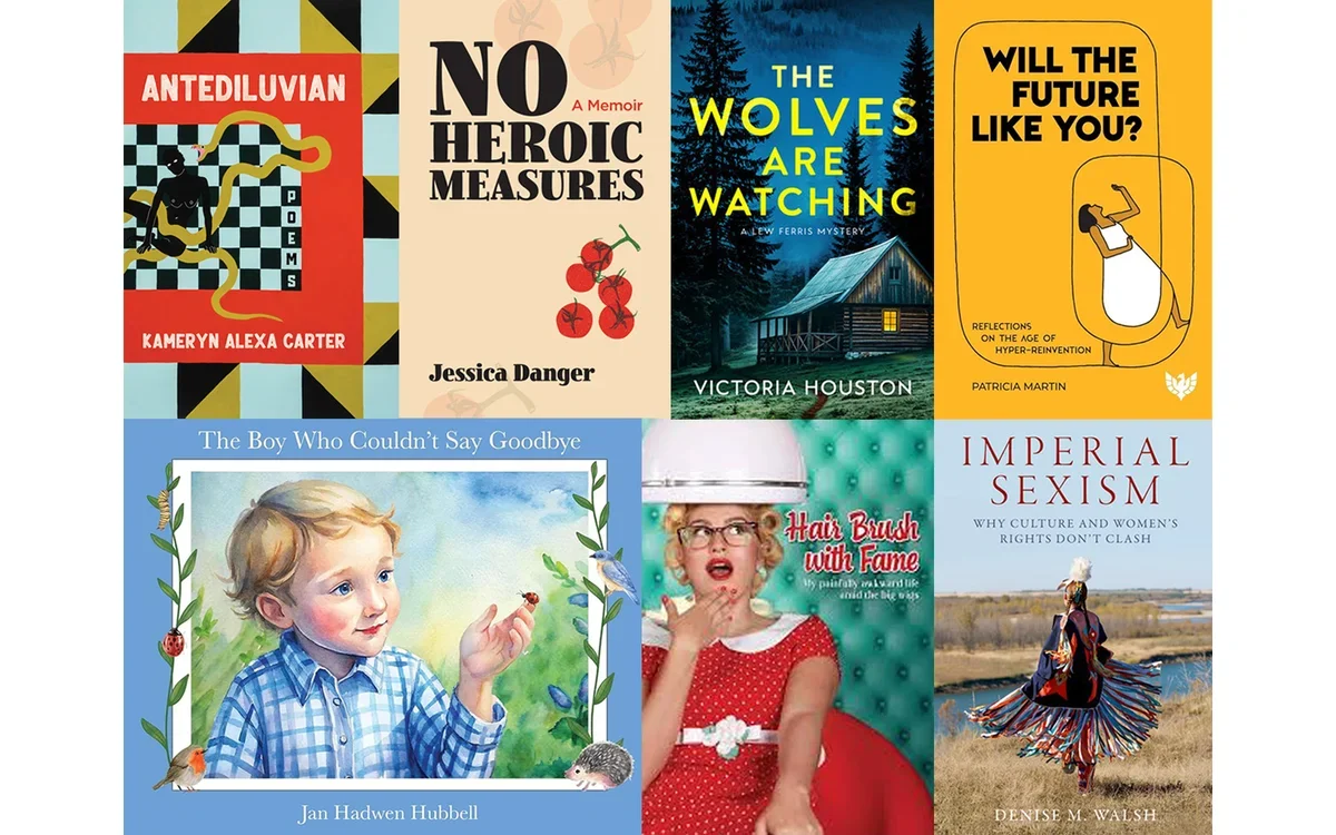 Image of spring books covers