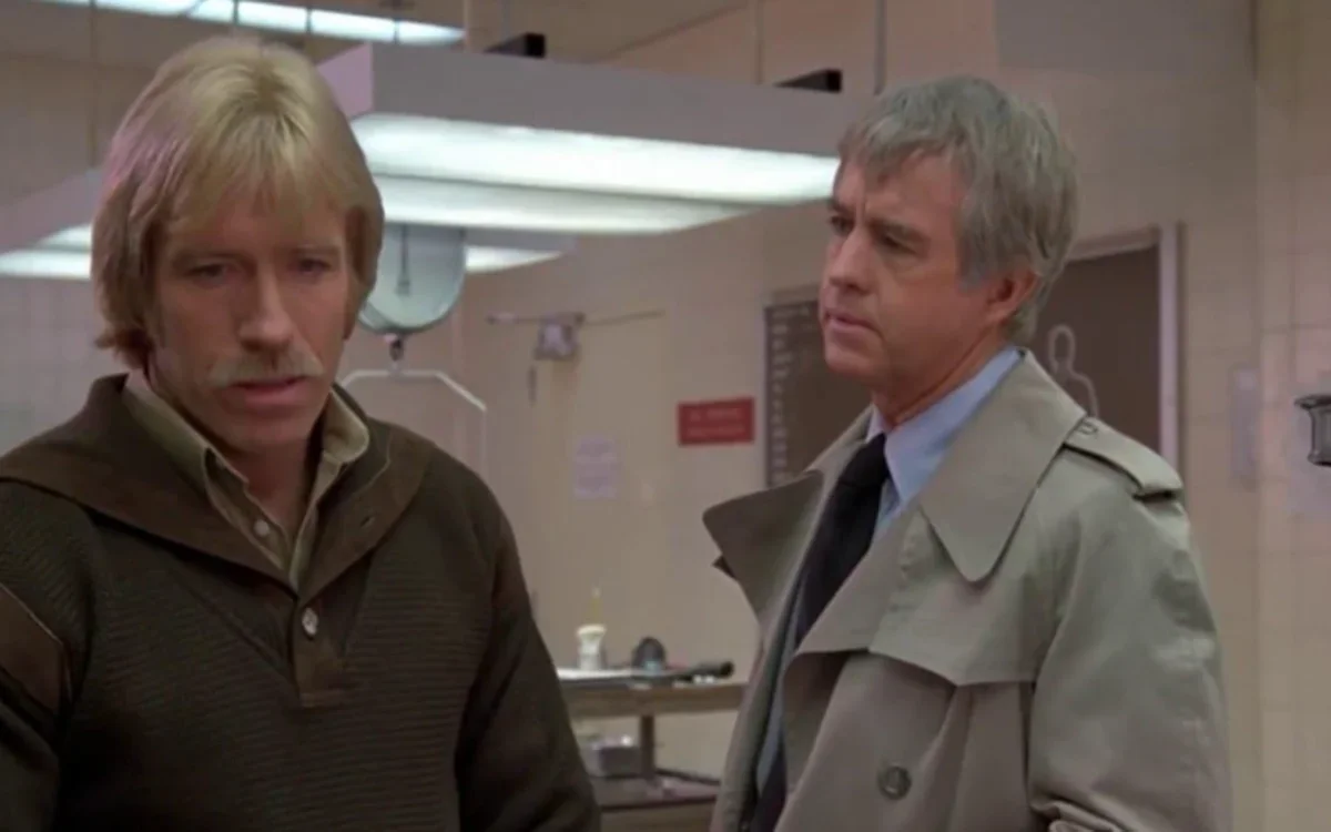 Two men pose from Force of One movie