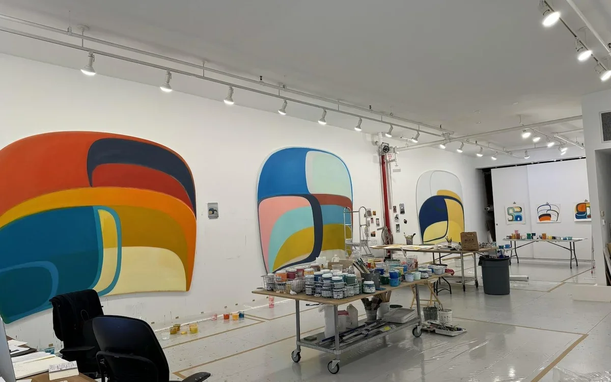 Image of Joanna Pousette-Dart art studio