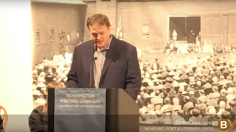 Garth Greenwell Commencement Address
