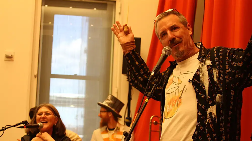 John Bertles conducting