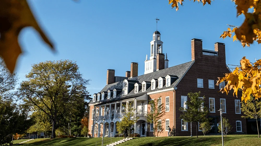 Commons in fall