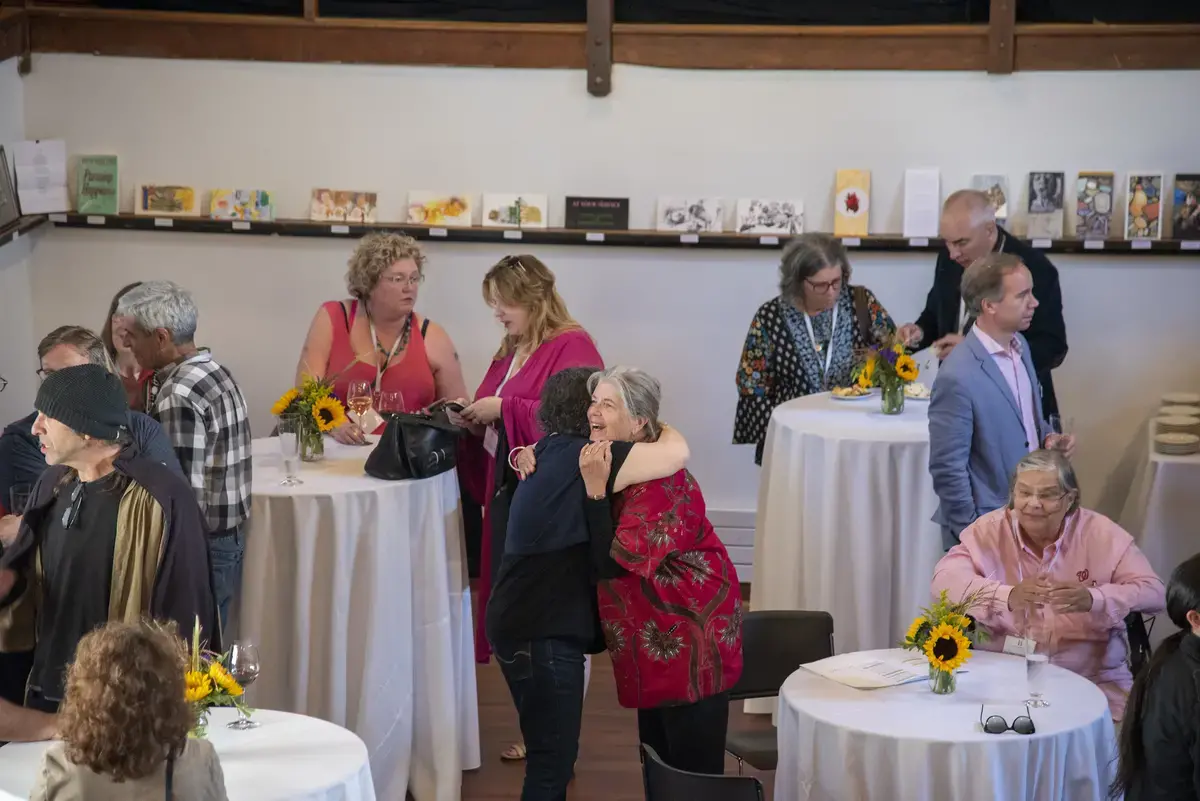 Image of two women hugging
