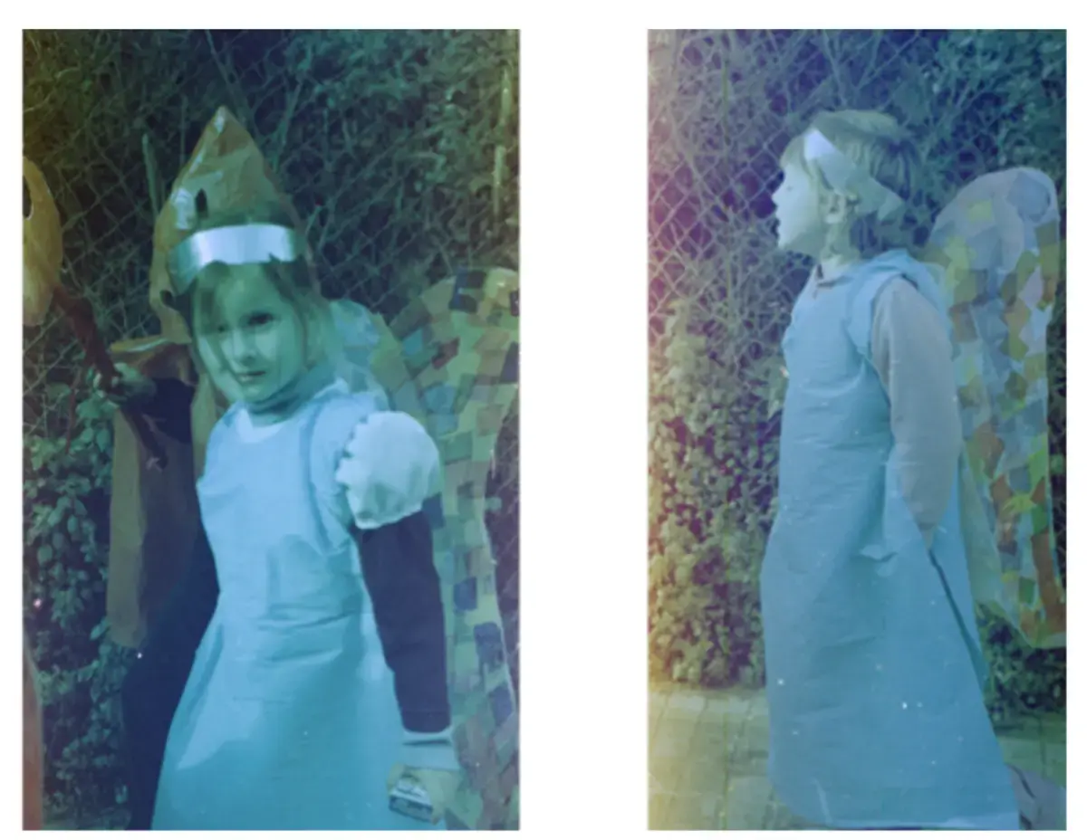 photo of children in costume