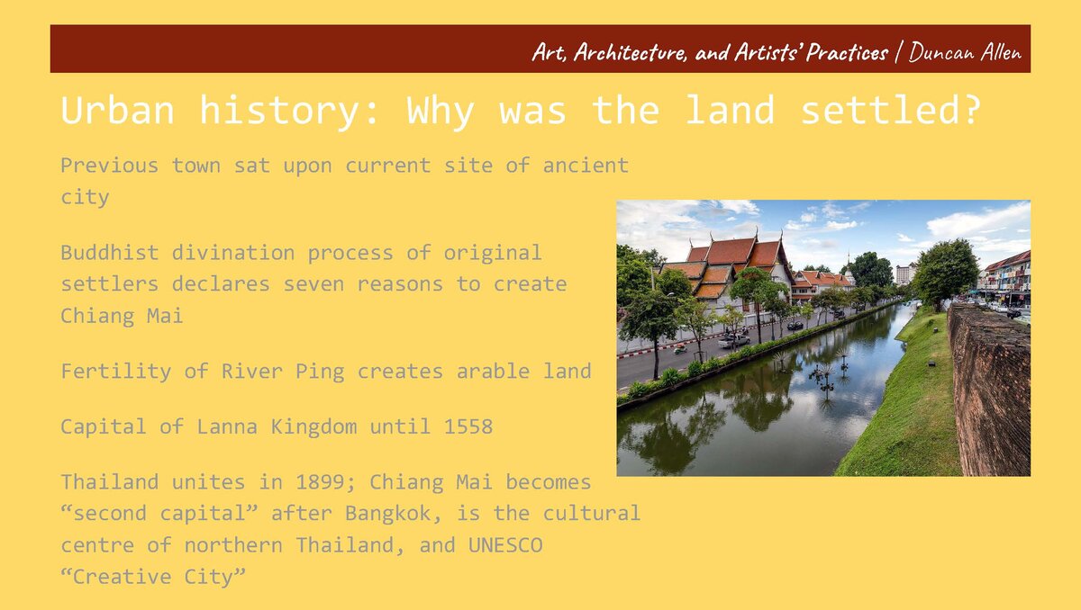 Chiang Mai project slide
