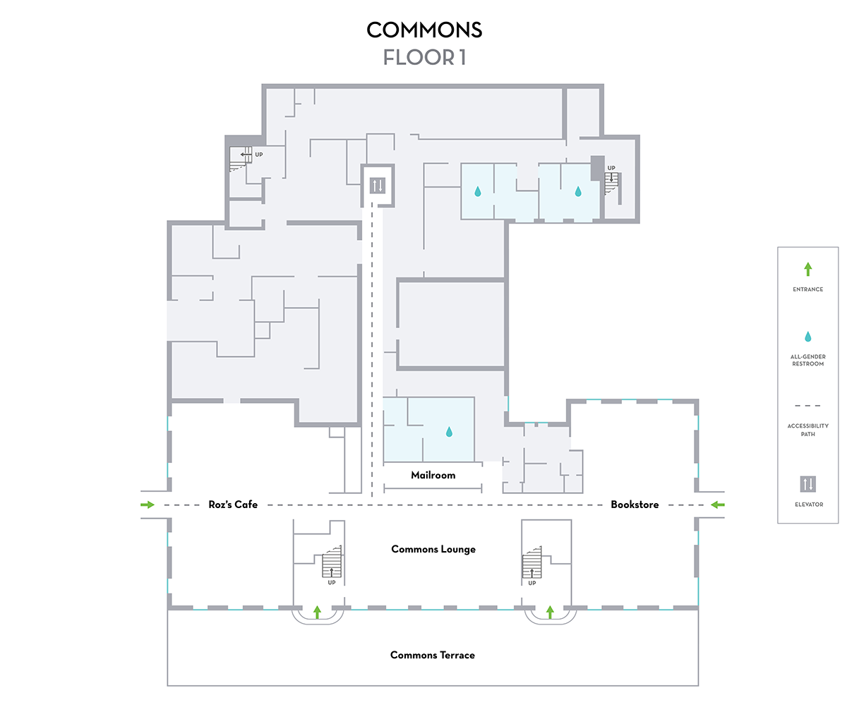 Commons Map Floor 1