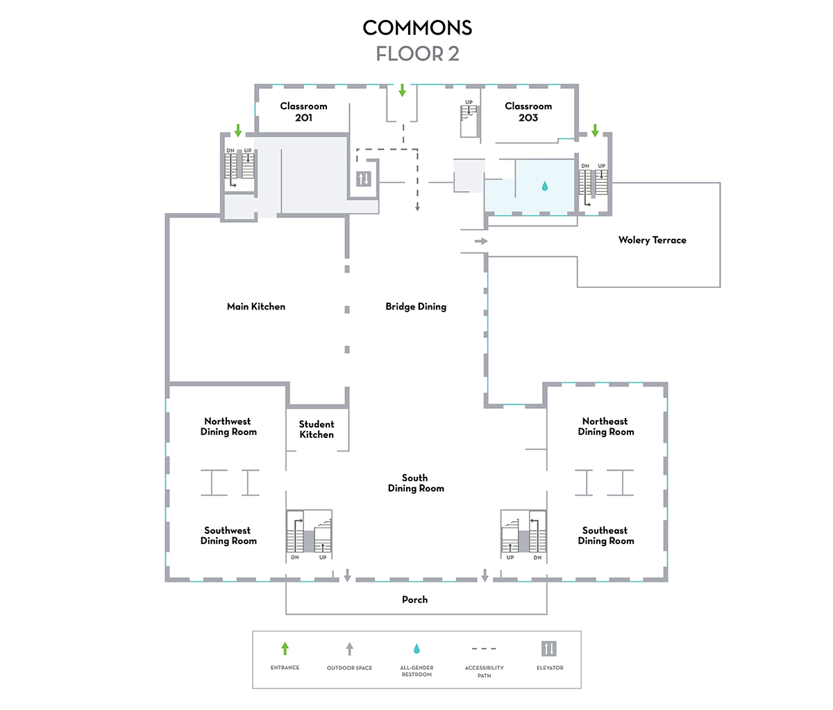 Commons Map Floor 2