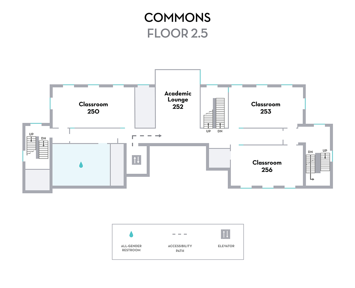 Commons Map Floor 2.5
