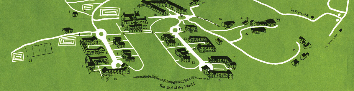 Literary Bennington map image