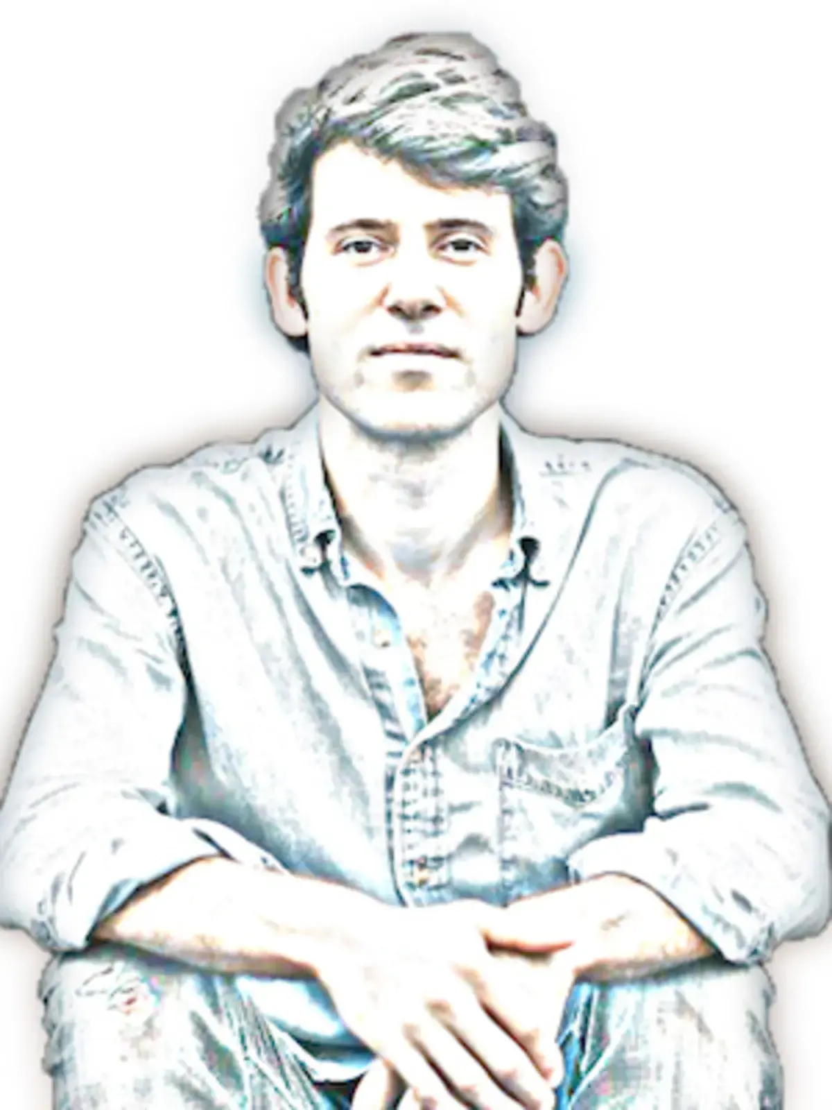 A sketch portrait of Jackson Emmer