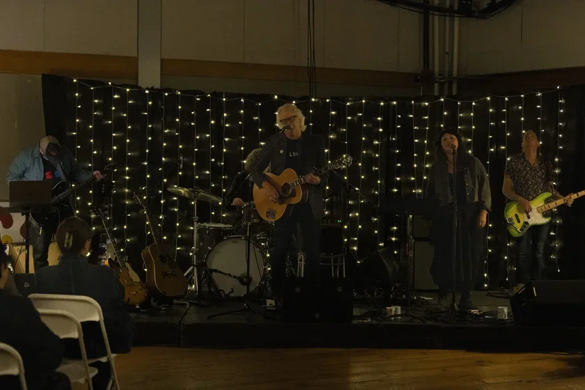 Winterpills, fronted by Phillip Price ’85, previewed their eighth full-length album This Is How We Dance on Saturday night. The band formed in 2003 in Northampton, MA.