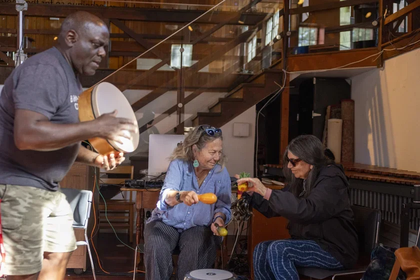 Image of three musicians