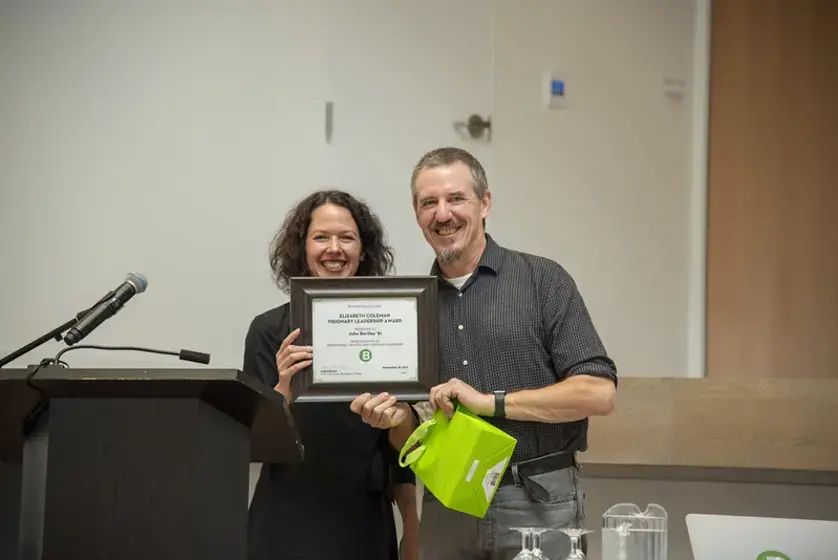 Isabel Roche and John Bertles