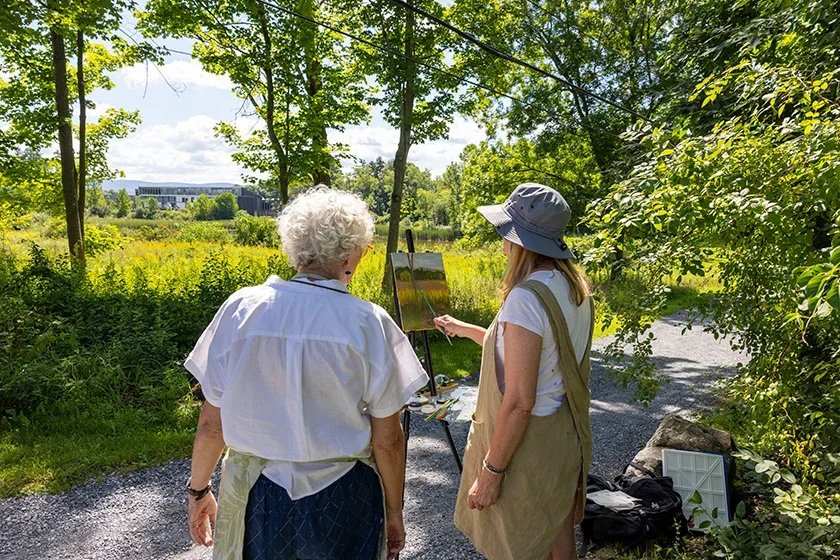 Image of landscape painters