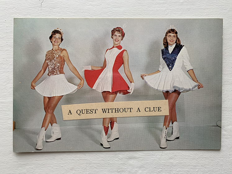 Image of three women in skirts