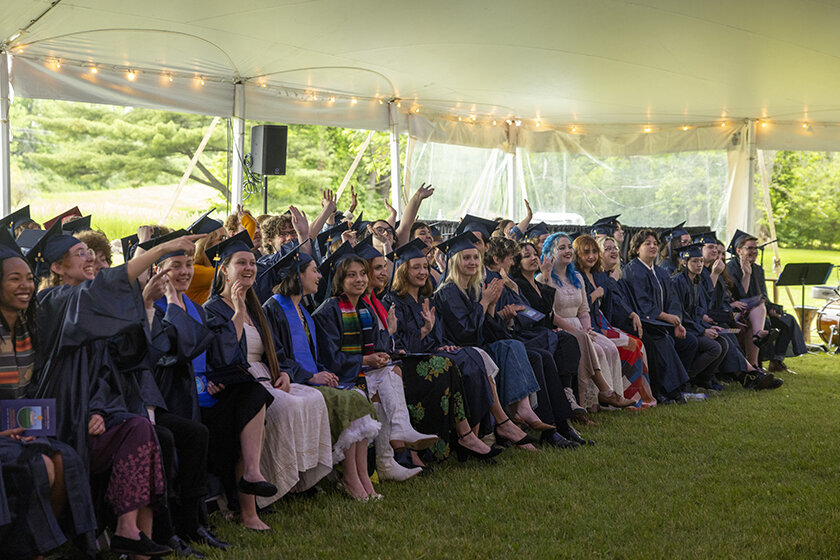 Image of Bennington College graduates