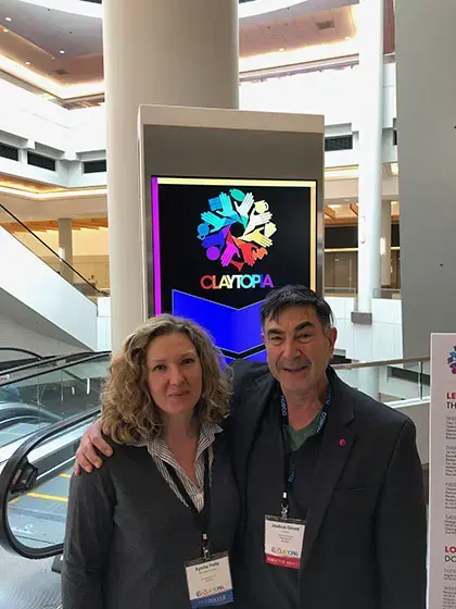 Photo of Aysha Peltz and Josh Green