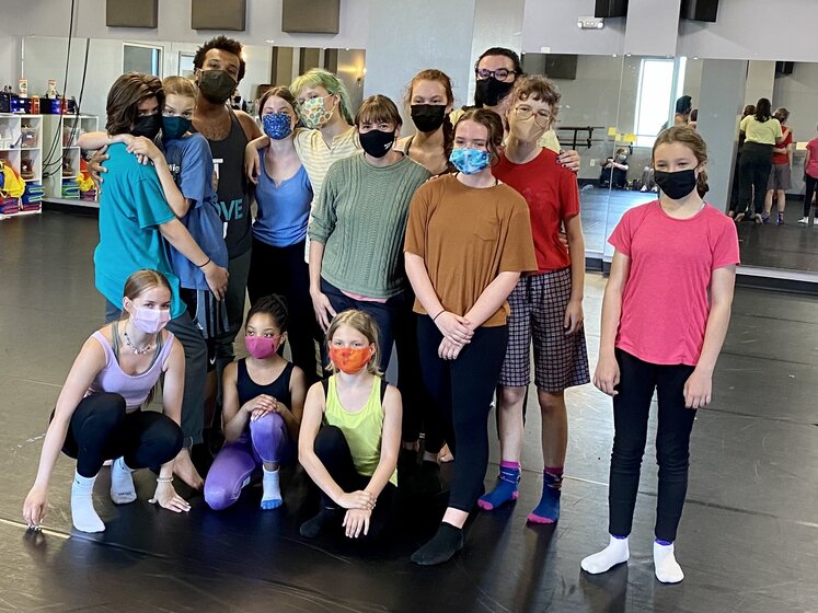 Image of dance students