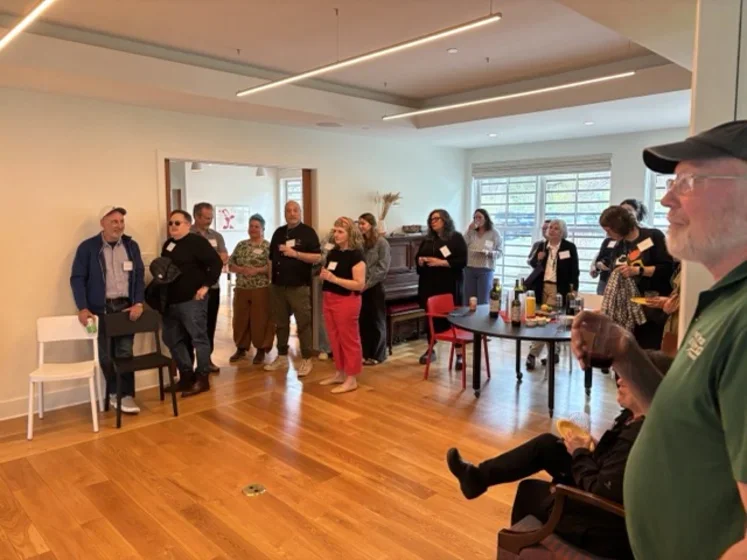 Image of North Bennington alumni meeting